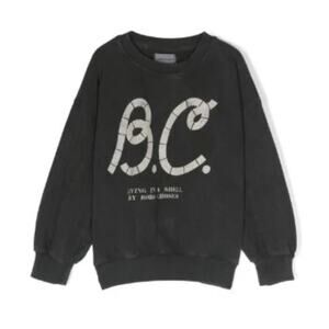 NWT BOBO CHOSES Sail Rope Print Sweatshirt Gray 12/13